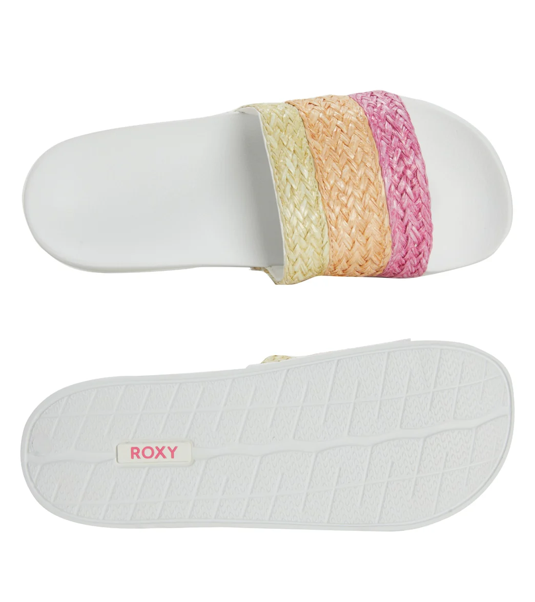 Roxy Women's Slippy Jute Slide - Image 4