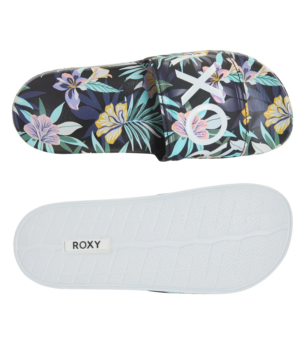 Roxy Women's Slippy Printed Slide Sandals - Image 4