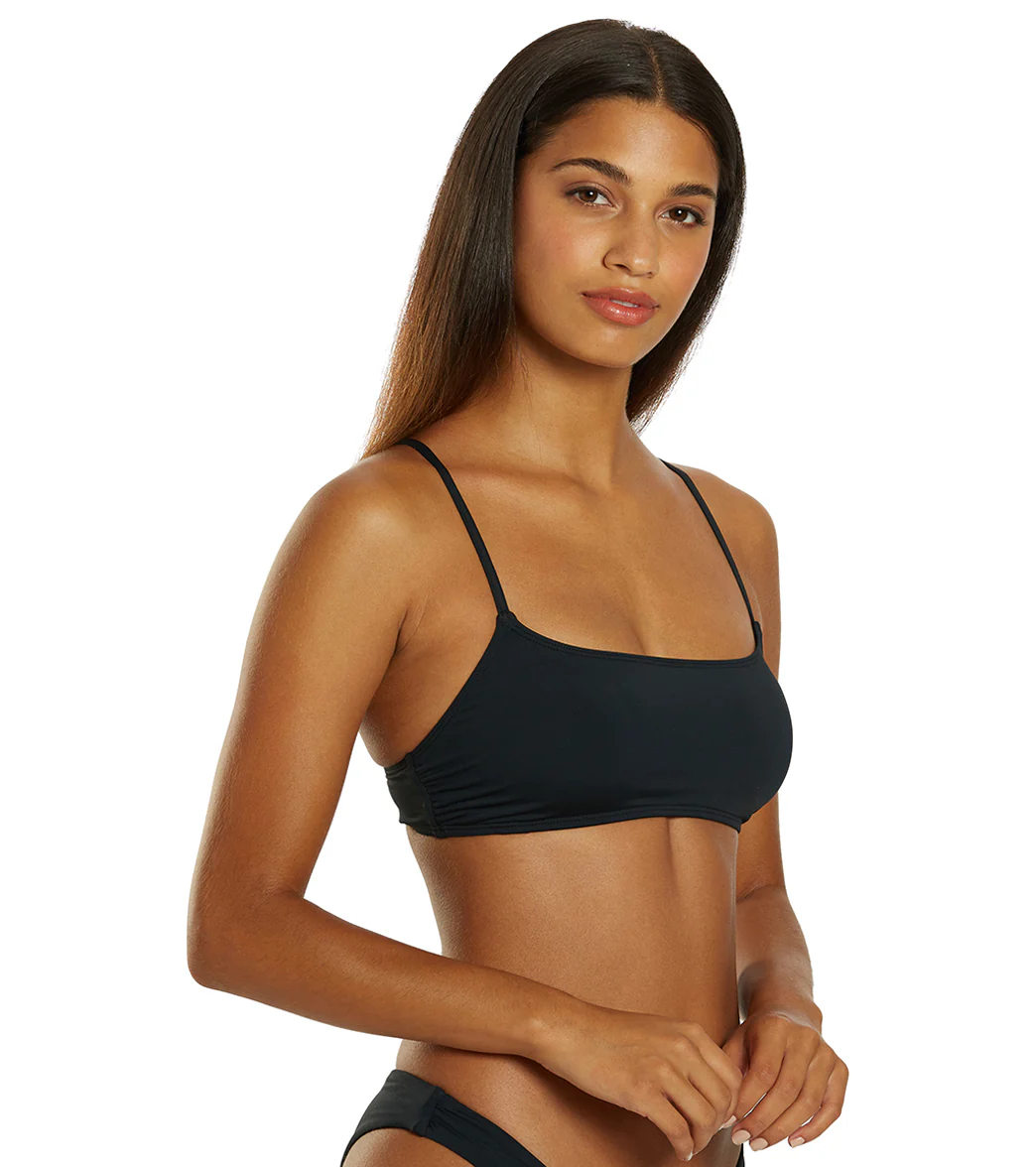 Roxy Women's Solid Beach Classics Bralette Bikini Top - Image 2