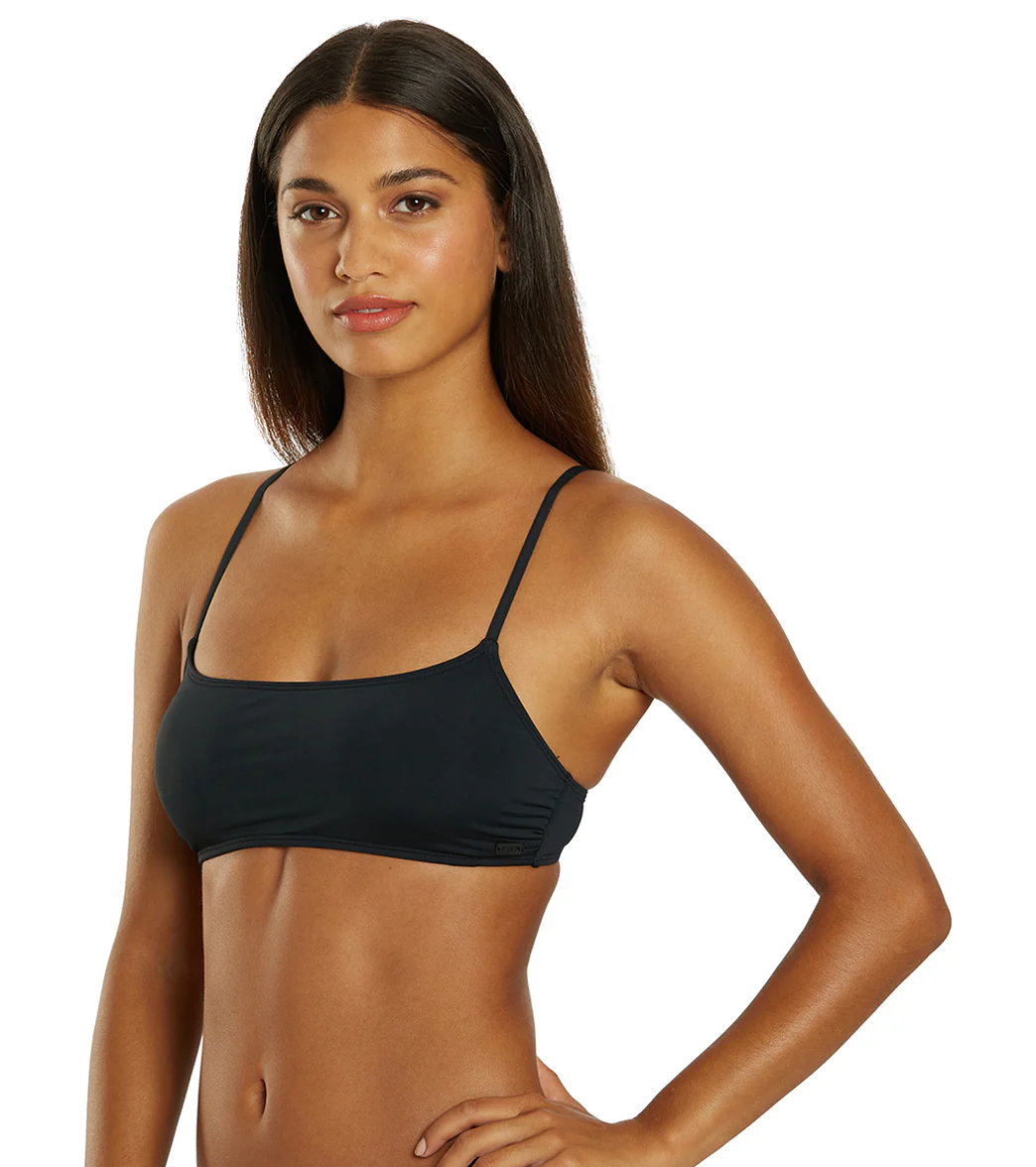 Roxy Women's Solid Beach Classics Bralette Bikini Top - Image 4