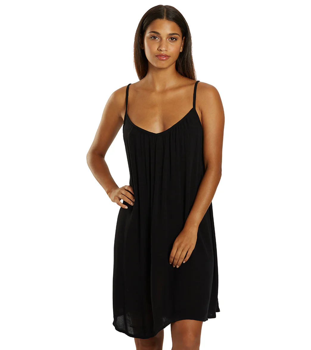 Roxy Women's Spring Adventure Solid Cover-up Beach Dress - Image 7