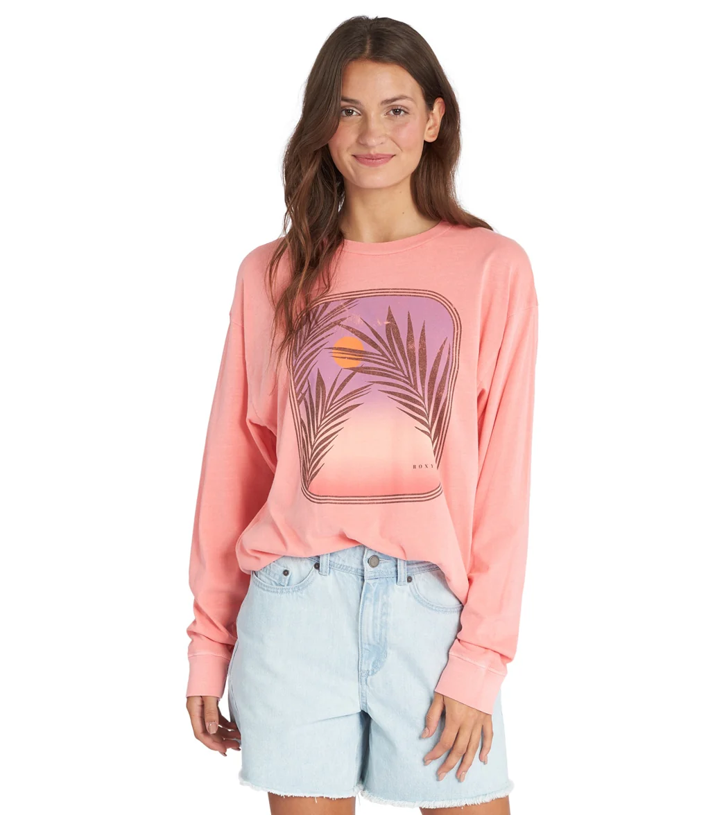 Roxy Women's Sunset Photo OLST Long Sleeve Tee - Image 4