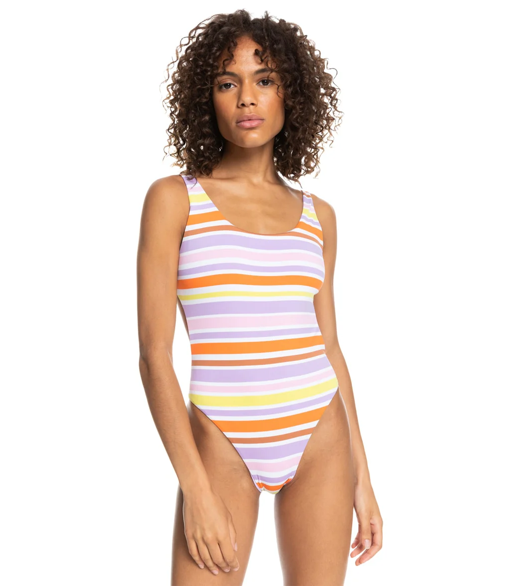 Roxy Women's Surf Kind Kate Reversible One Piece Swimsuit