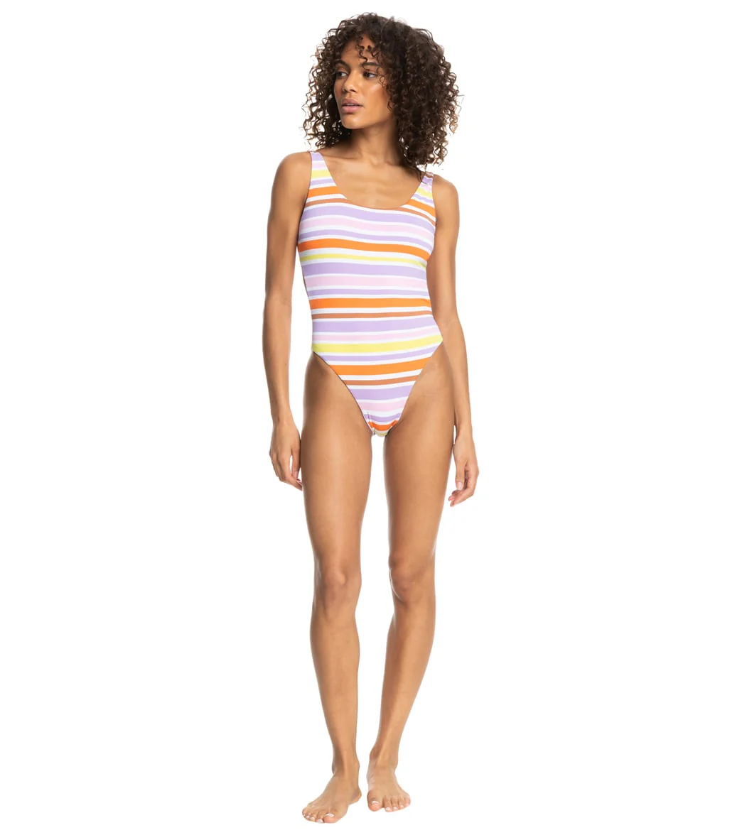 Roxy Women's Surf Kind Kate Reversible One Piece Swimsuit - Image 4