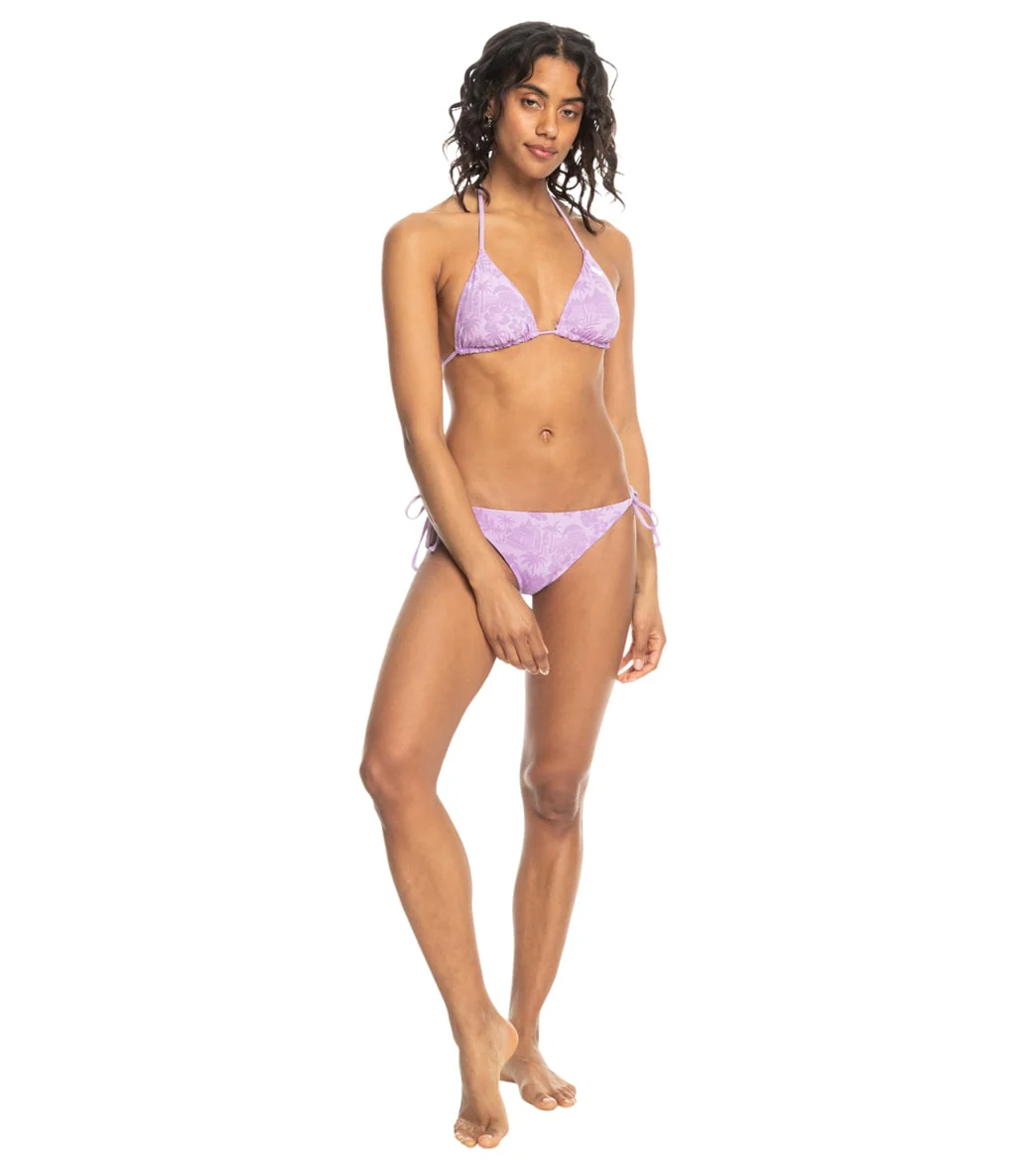 Roxy Women's Surf Kind Kate Reversible Triangle Bikini Top - Image 11