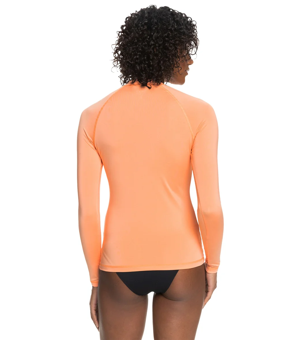Roxy Women's Whole Hearted Long Sleeve UPF 50 Rash Guard - Image 37