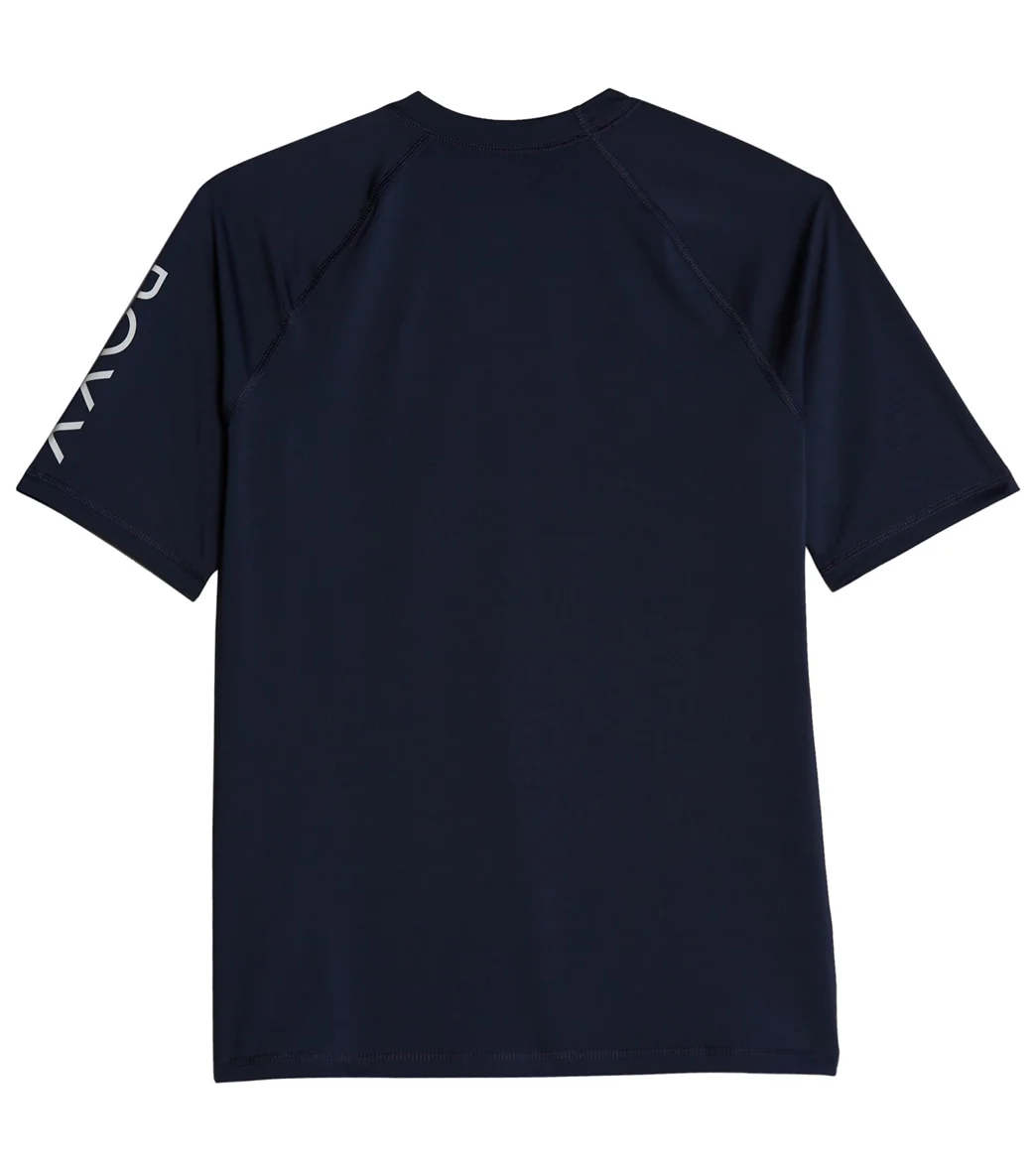 Roxy Women's Whole Hearted Short Sleeve UPF 50 Rash Guard - Image 14