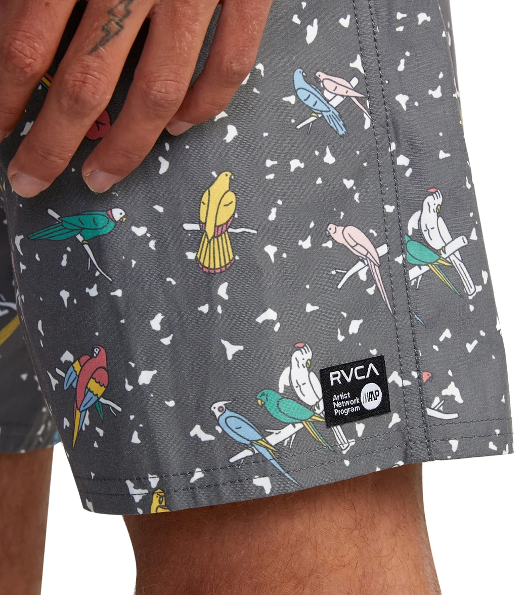 RVCA Men's LP X KLW Elastic 17" Boardshorts - Image 5