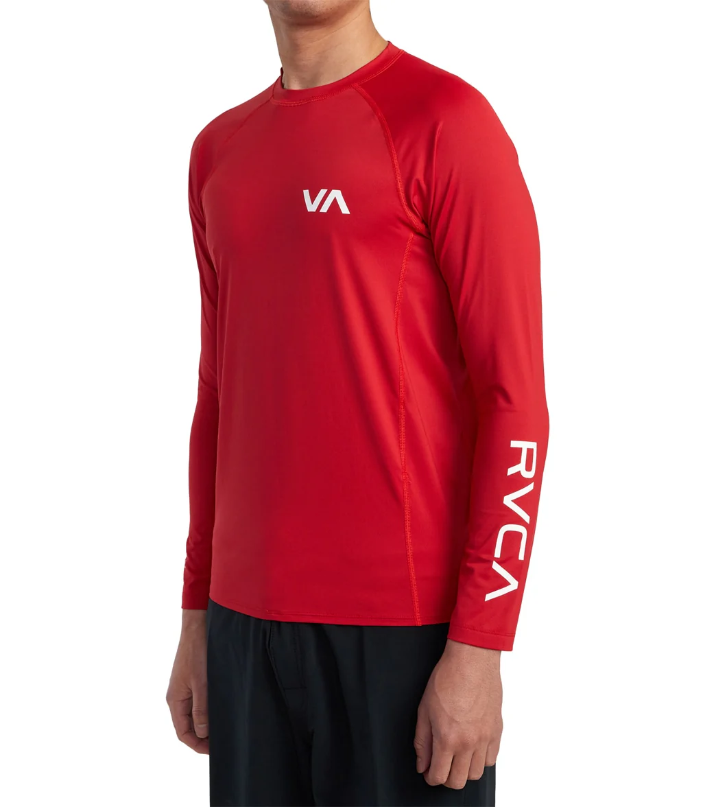 RVCA Men's Rvca Long Sleeve Rashguard - Image 31