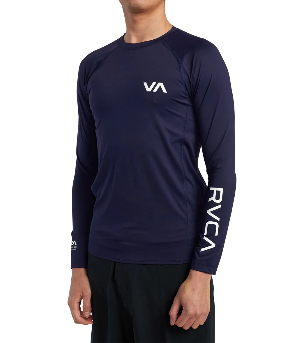 RVCA Men's Rvca Long Sleeve Rashguard - Image 4