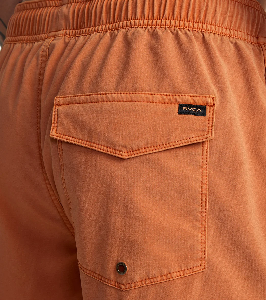 RVCA Men's Va Pigment Elastic Short 17" Trunk - Image 10