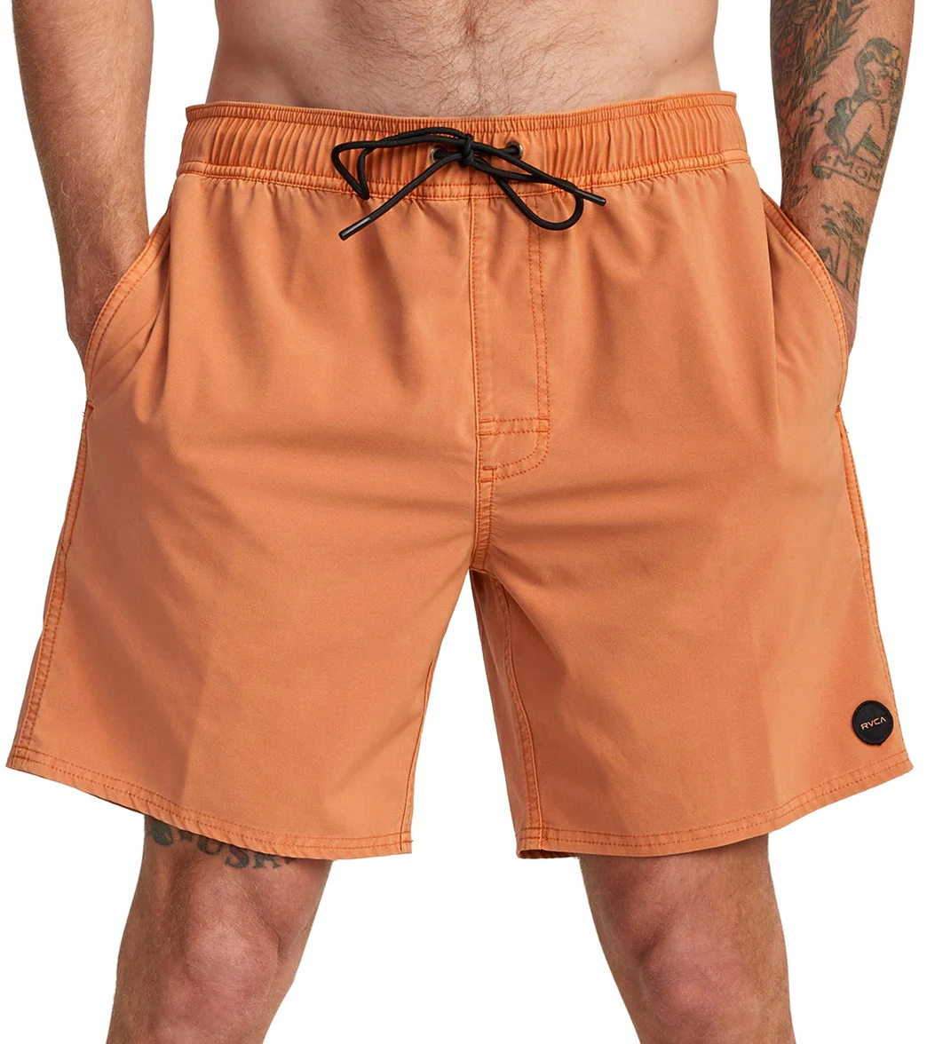 RVCA Men's Va Pigment Elastic Short 17" Trunk - Image 4