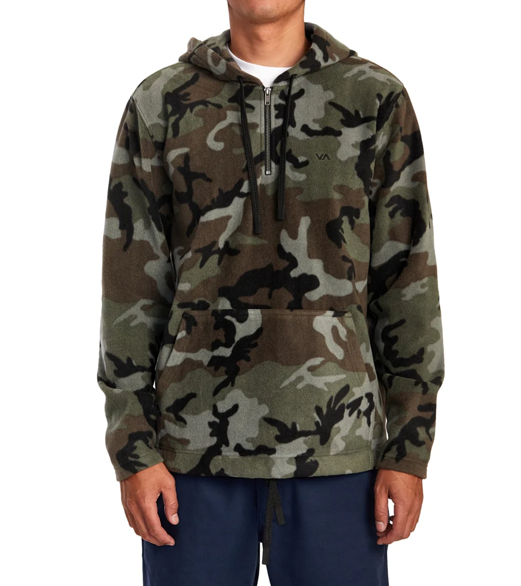 RVCA Men's Yukon 1/4 Zip Pullover Hoodie - Image 5