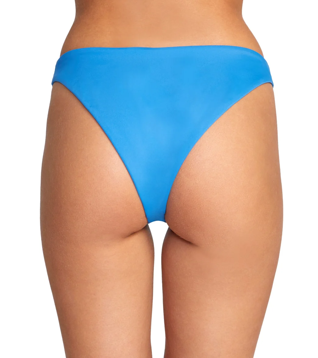 RVCA Women's Solid Cheeky Bikini Bottom - Image 22