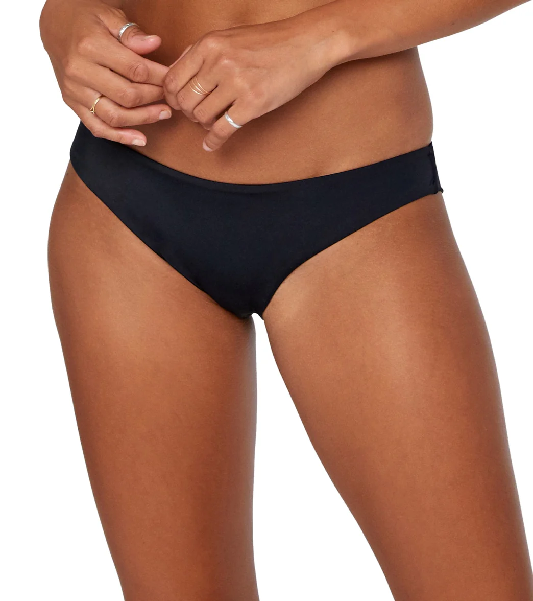RVCA Women's Solid Cheeky Bikini Bottom - Image 26