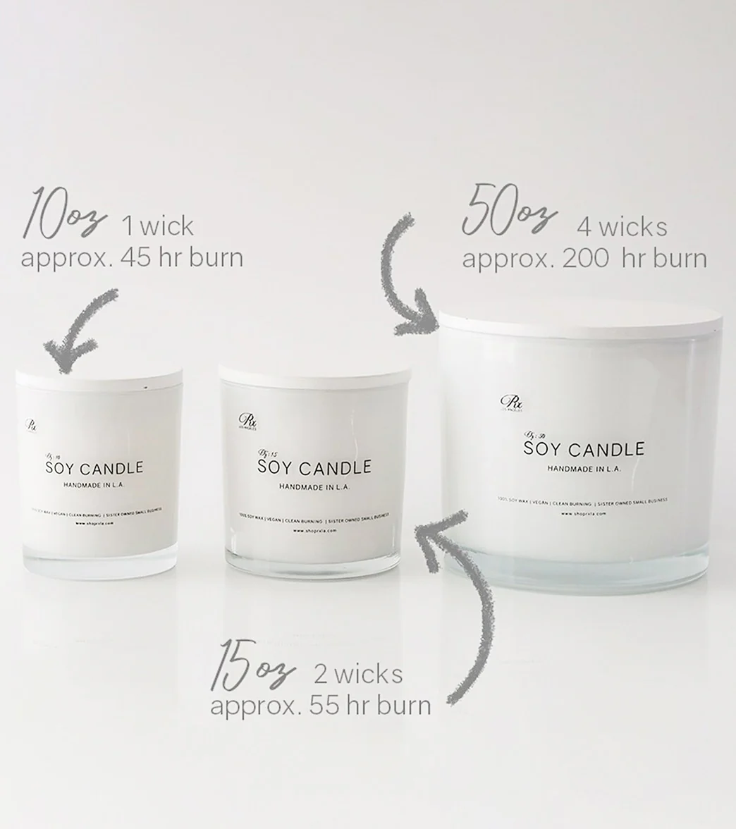 RXLA Baies Soy Candle, 15 oz - Image 3