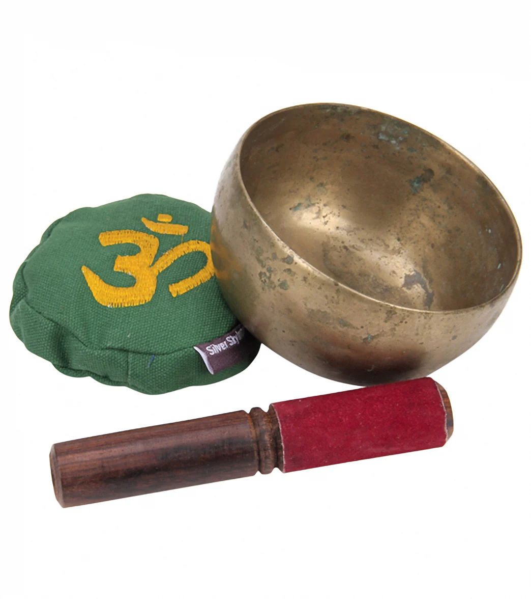 Sacred Space Antique G Chakra Tibetan Singing Bowl 4.75" - Image 2