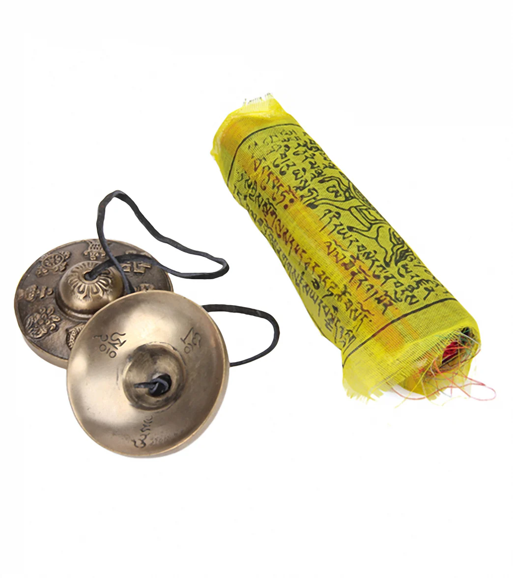 Sacred Space Hand Hammered Tibetan Singing Bowl Gift Pack 3 - Image 3