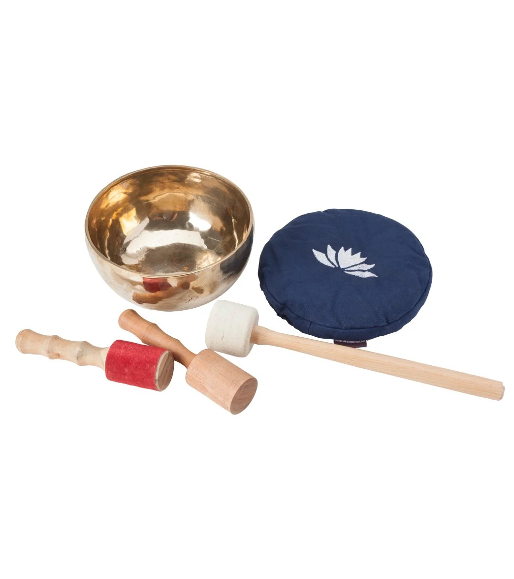 Sacred Space Healing Grade C/F Chakra Tibetan Singing Bowl 8" #C1130 - Image 2