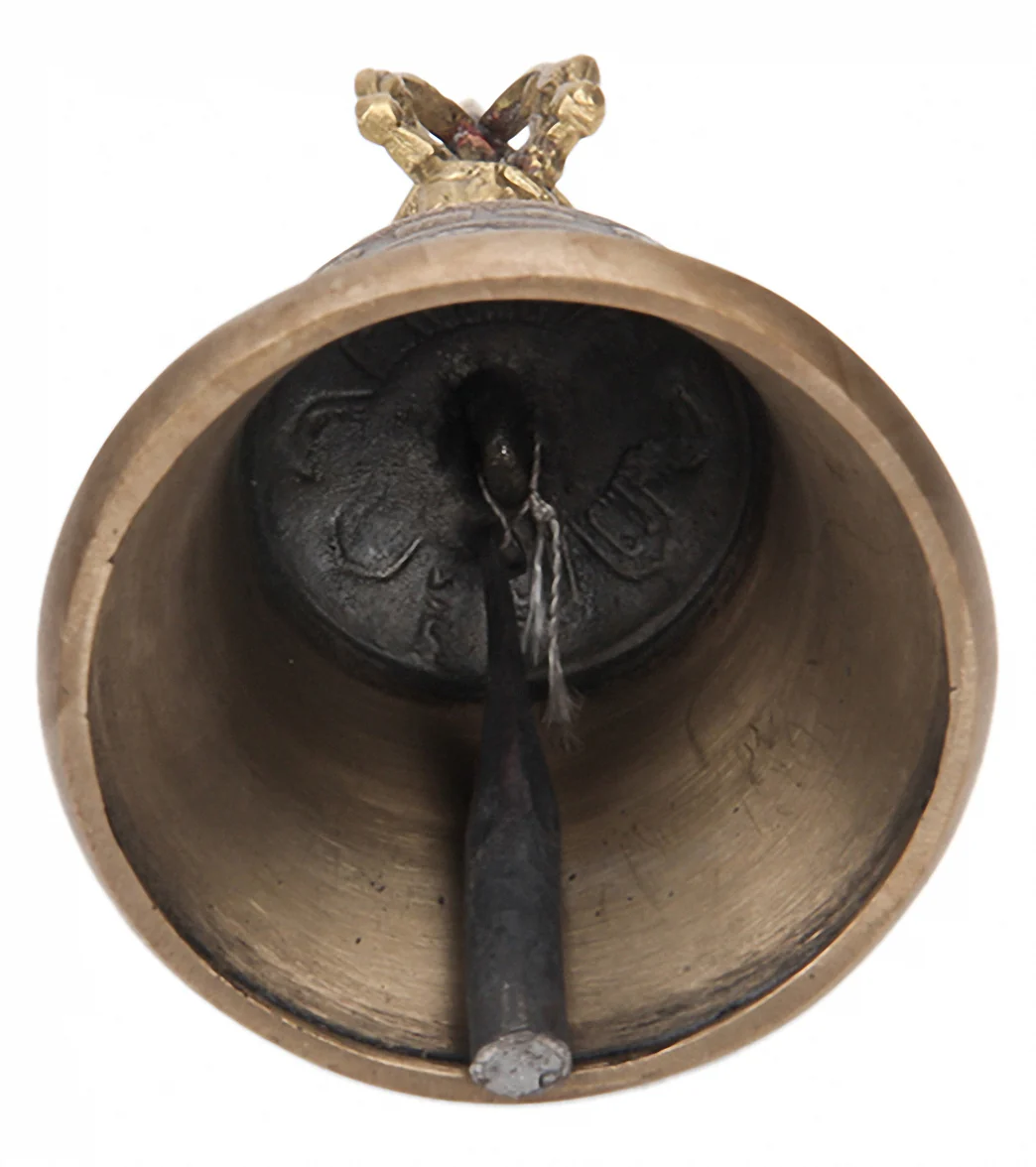 Sacred Space Large Buddhist Sacred Spiritual Tibetan Bell And Dorje - Image 4