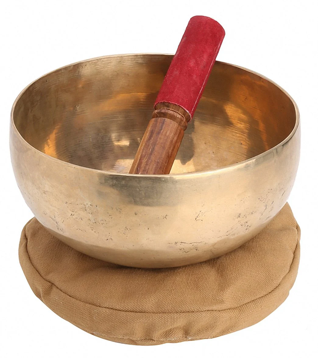 Sacred Space LG Healing Note B Chakra Tibetan Singing Bowl 7.5"