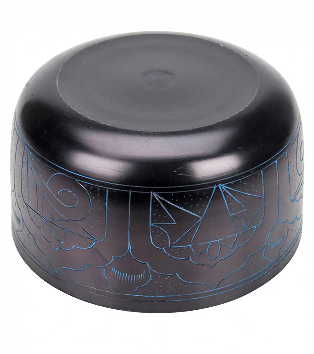Sacred Space Master Healing New Etched E Chakra Singing Bowl 9.75" - Image 4
