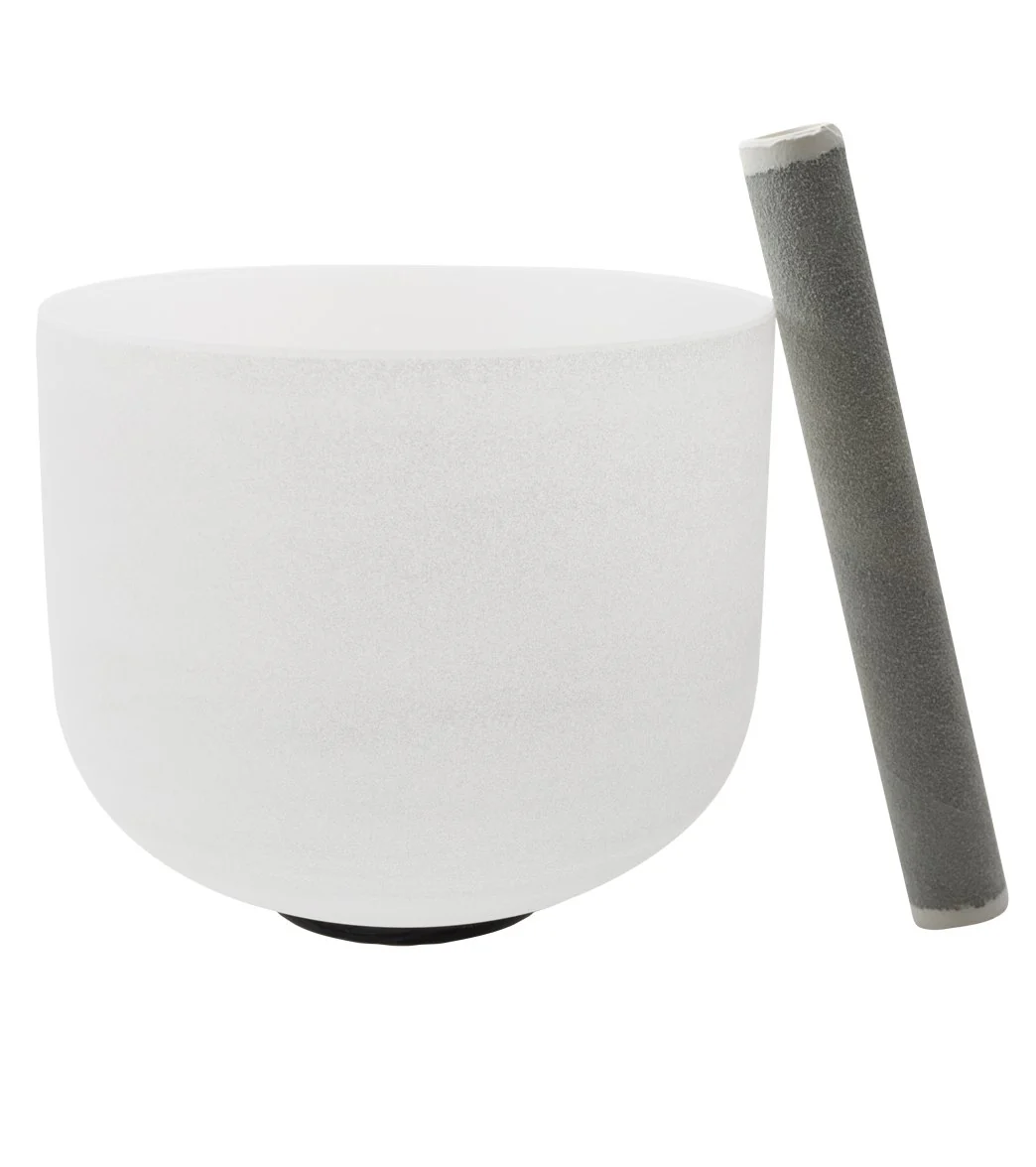Sacred Space Pure Quartz Crystal Singing Bowl