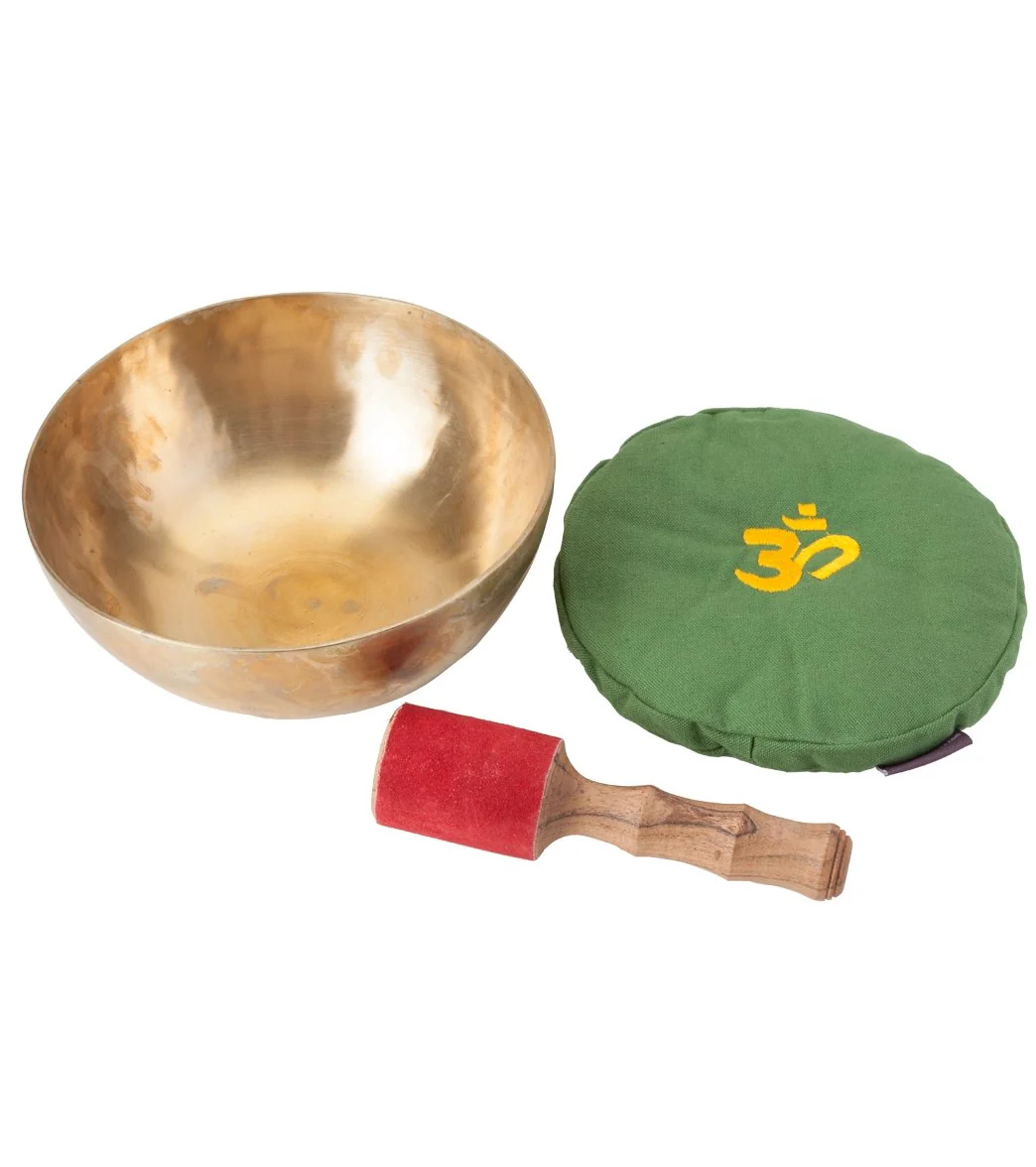 Sacred Space Xl Healing Grade D Chakra Tibetan Singing Bowl 8.75" #D1128 - Image 2
