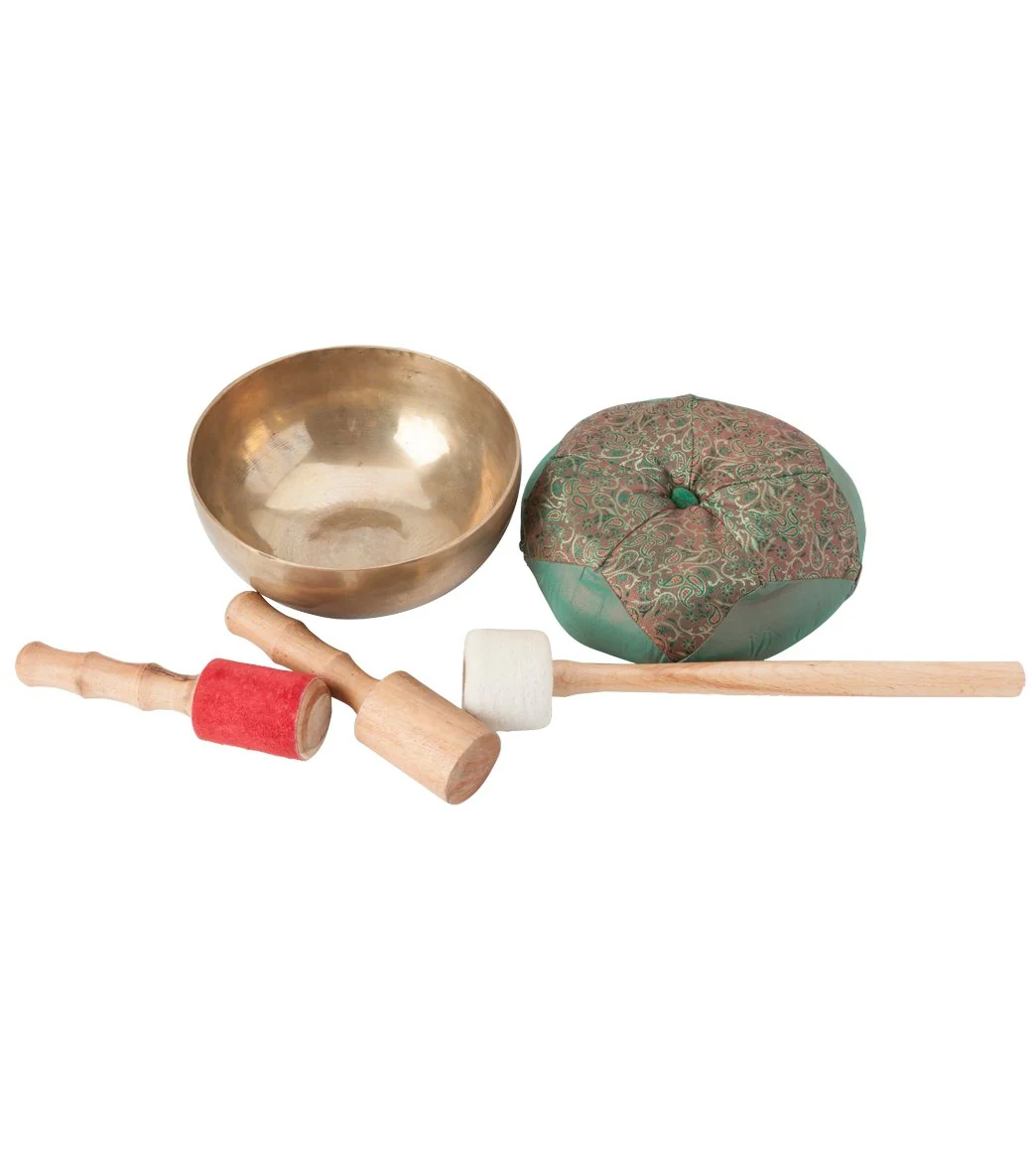 Sacred Space Xl Healing Grade E/D Chakra Tibetan Singing Bowl 8" - Image 2