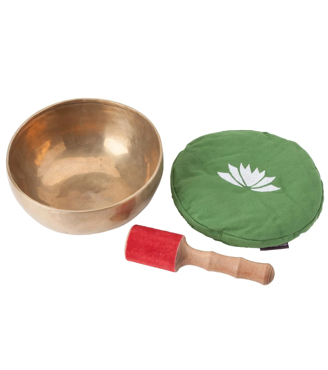 Sacred Space Xl Healing Grade E/F Chakra Tibetan Singing Bowl 8" #E1163 - Image 2