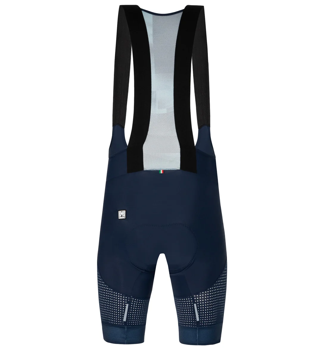 Santini Men's Forza indoor training bib shorts - Image 3