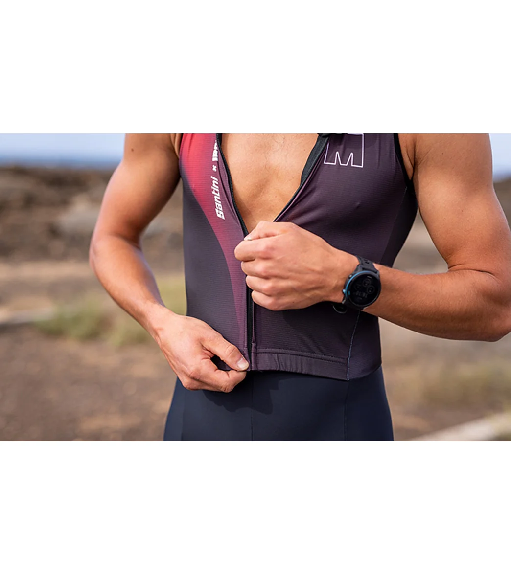 Santini Men's Ironman Ikaika Sleeveless Trisuit - Image 5