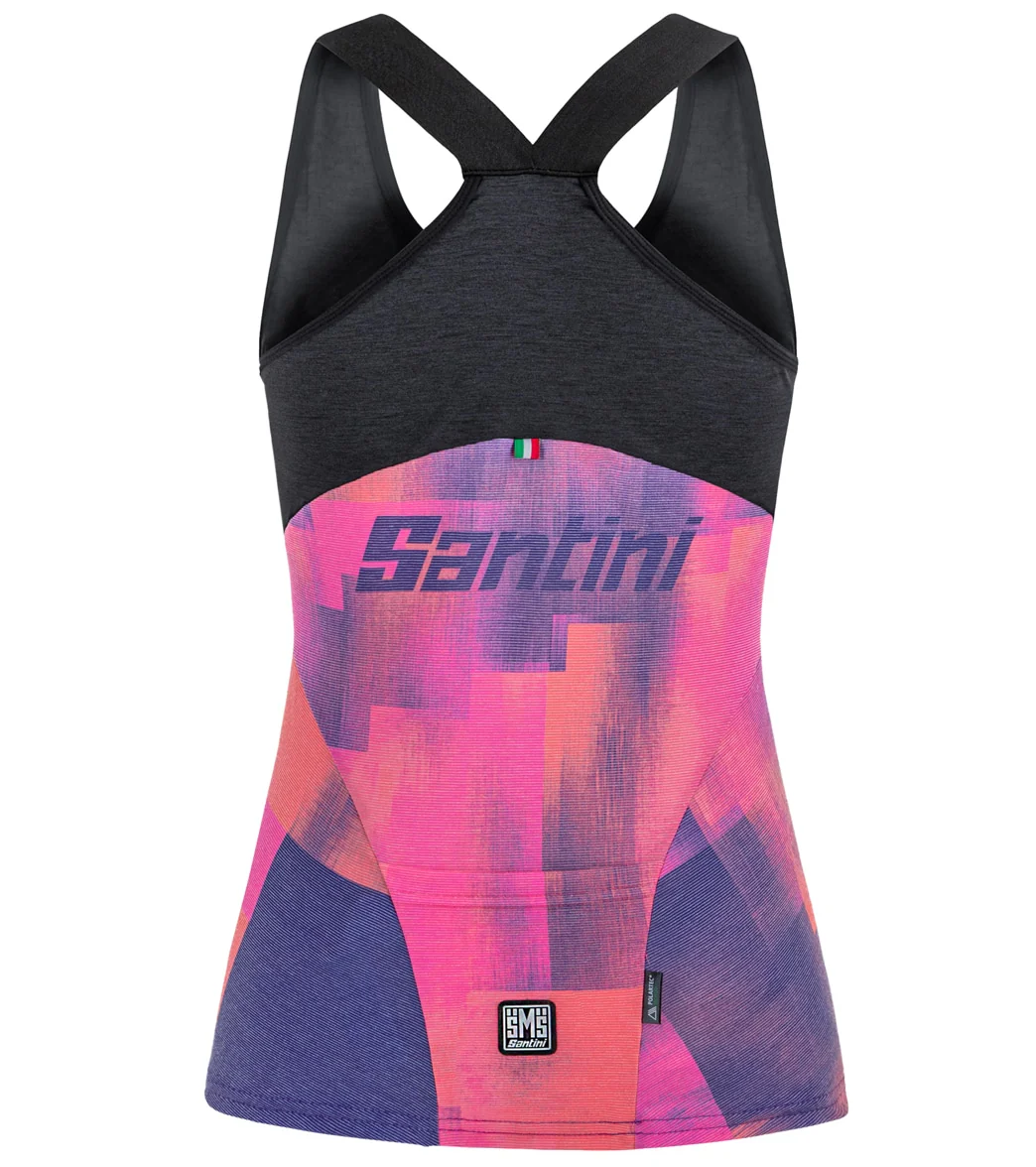 Santini Women's Forza Indoor Training Tank Top - Image 3