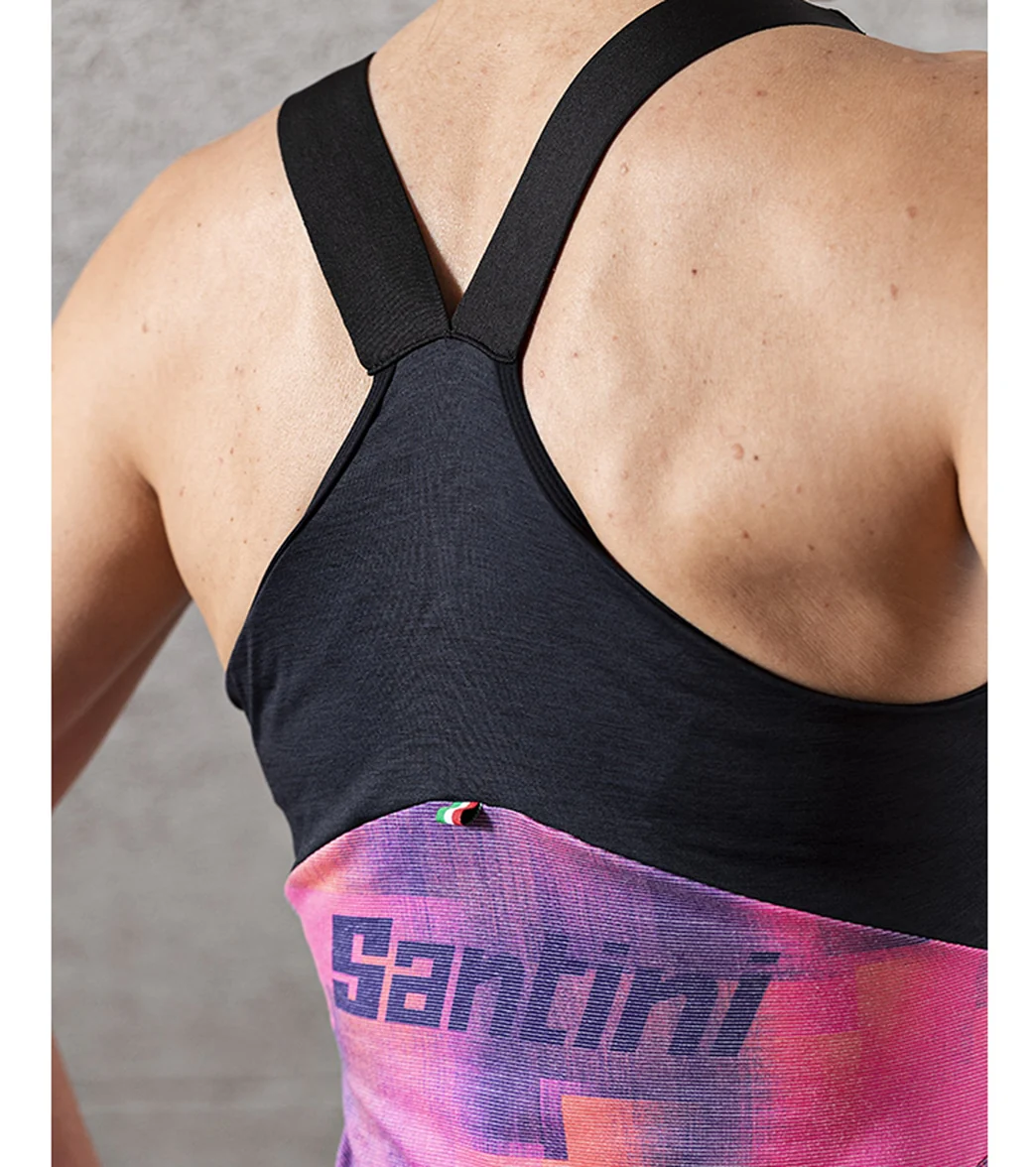 Santini Women's Forza Indoor Training Tank Top - Image 4