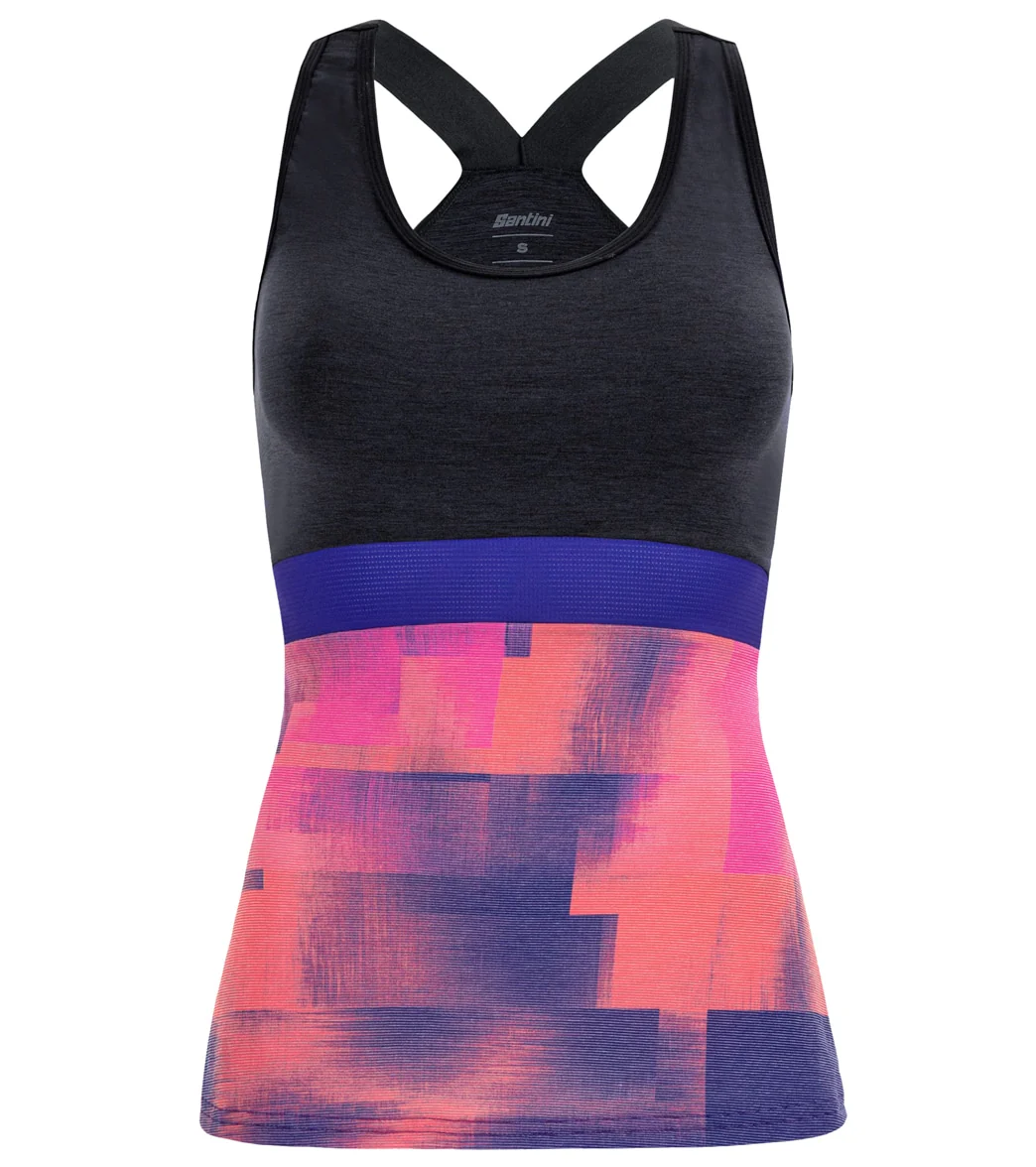 Santini Women's Forza Indoor Training Tank Top - Image 9