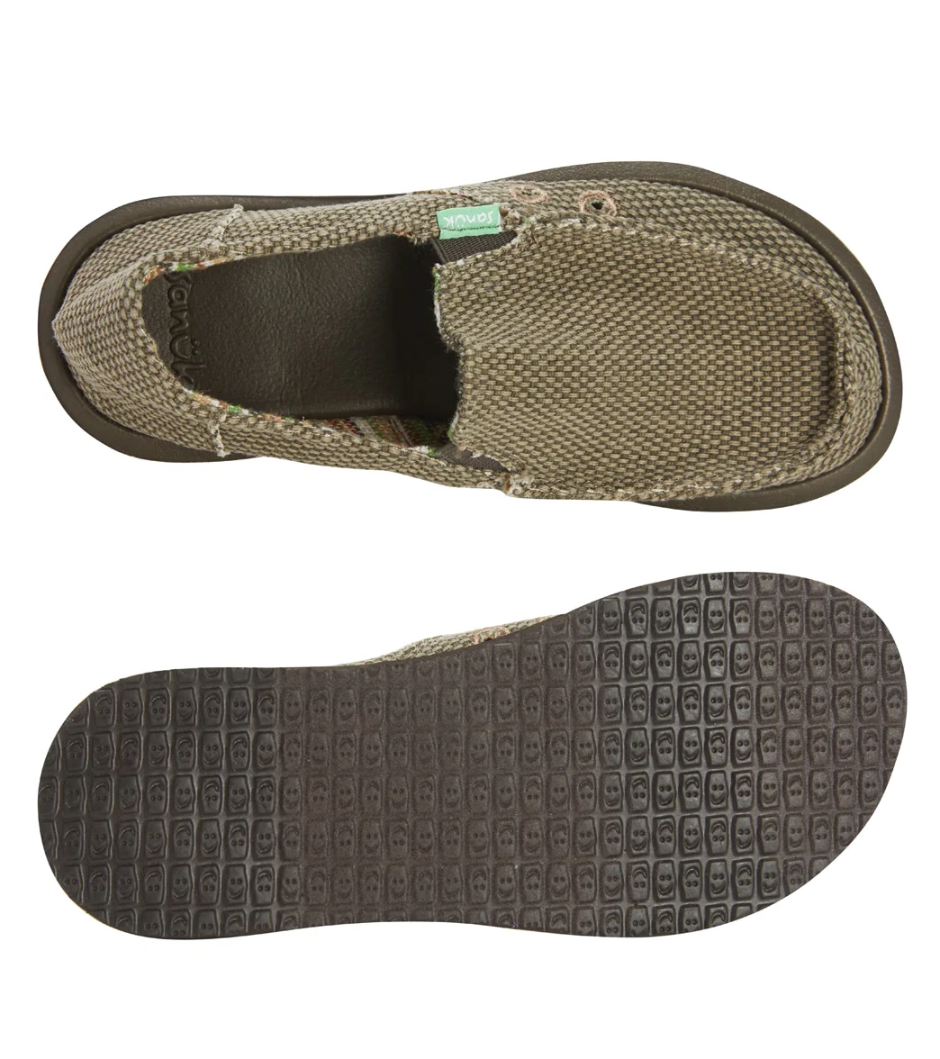 Sanuk Boys' Vagabond Boys Slip On Shoe (Big Kid) - Image 4