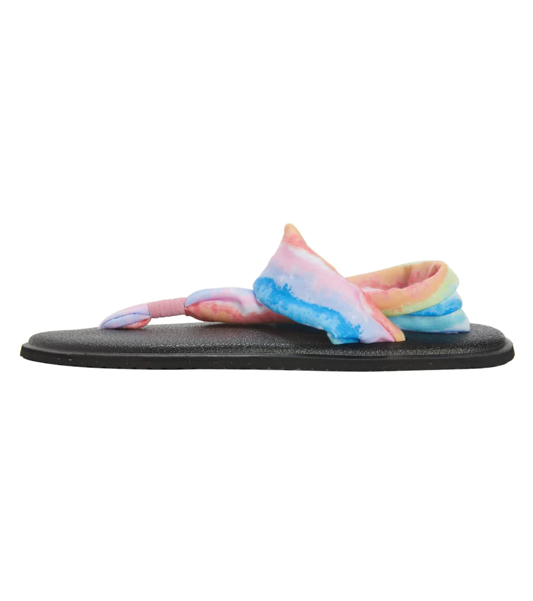 Sanuk Girls' Yoga Sling Burst Tie Dye Sandal (Big Kid) - Image 2