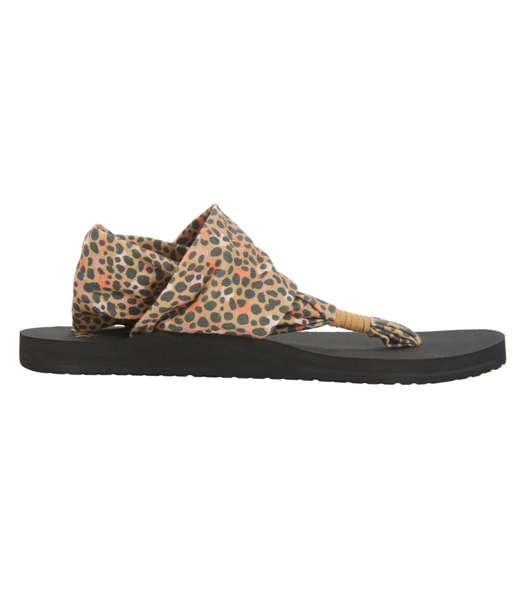 Sanuk Women's Sling St Cheetah Sandal - Image 3