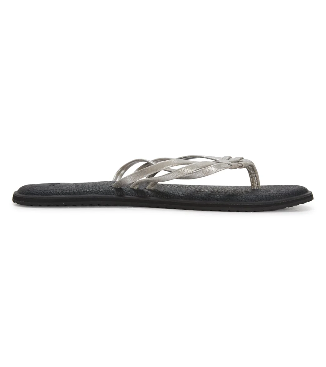 Sanuk Women's Yoga Salty Shimmer Metallic Sandal - Image 3