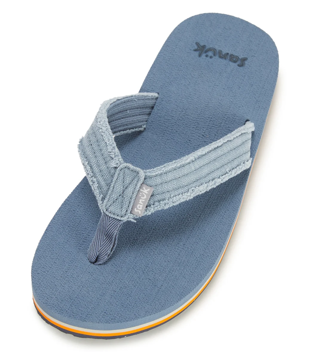 Sanuk Youth Fraidy Stacker Flip Flop (Big Kid) - Image 12