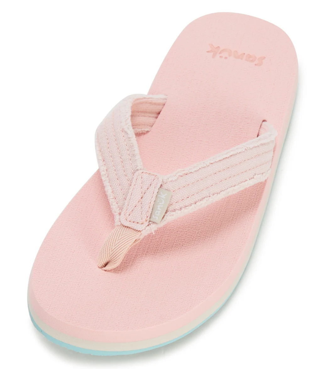 Sanuk Youth Fraidy Stacker Flip Flop (Big Kid) - Image 6
