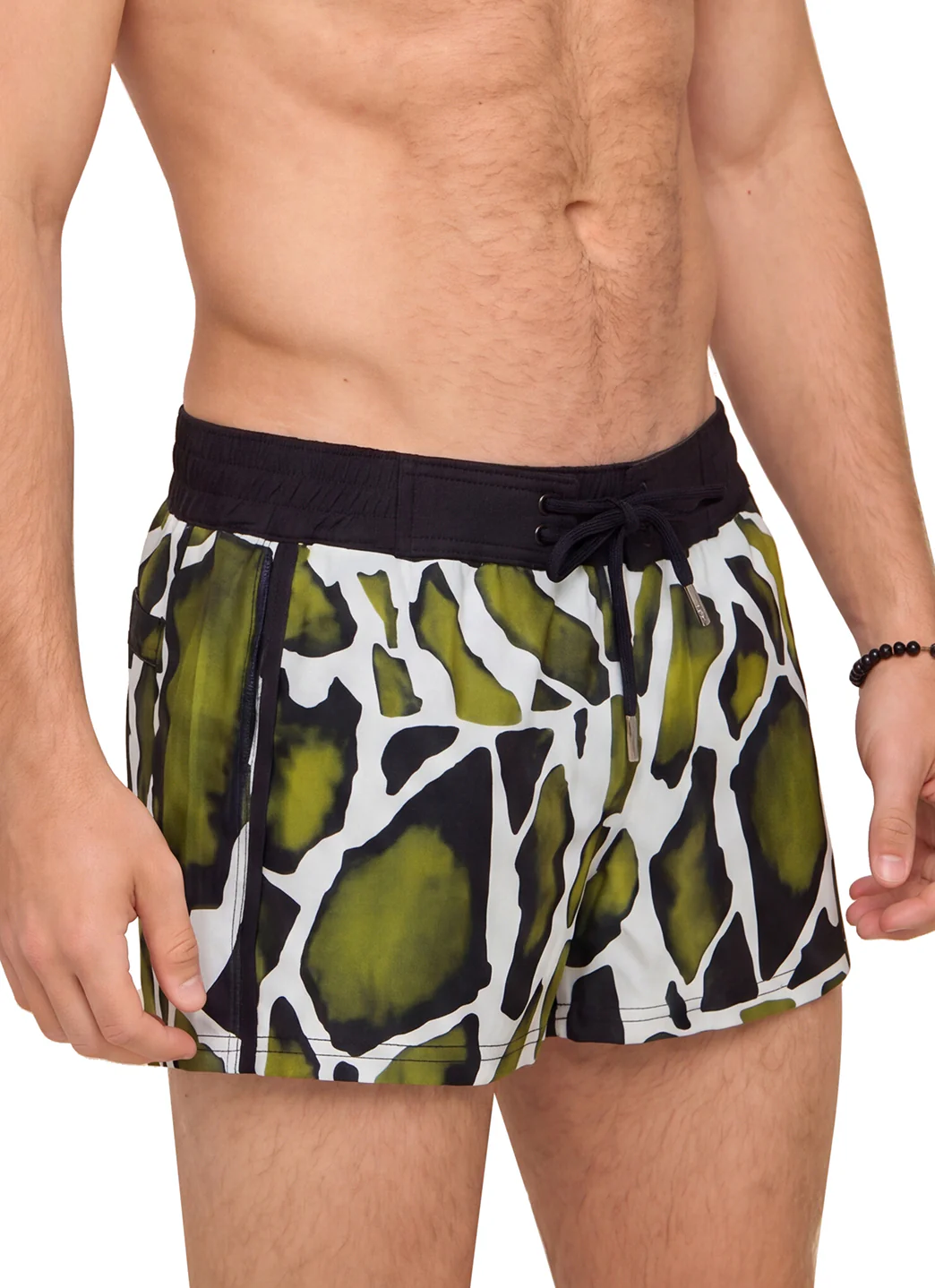 Sauvage Men's Camo Retro Italian Swim Trunks - Image 6