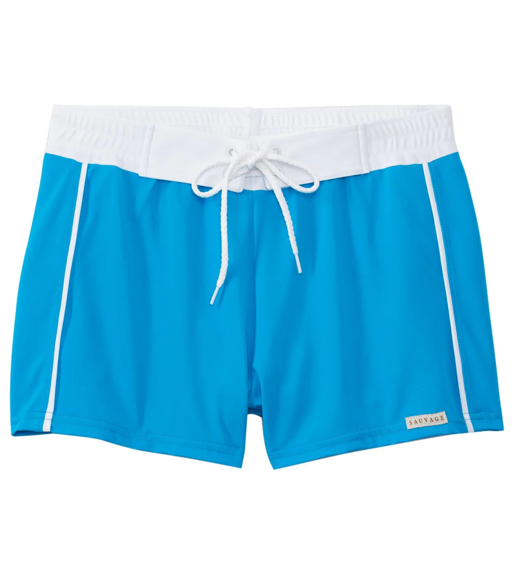 Sauvage Retro Italian Lycra Swim Short - Image 37