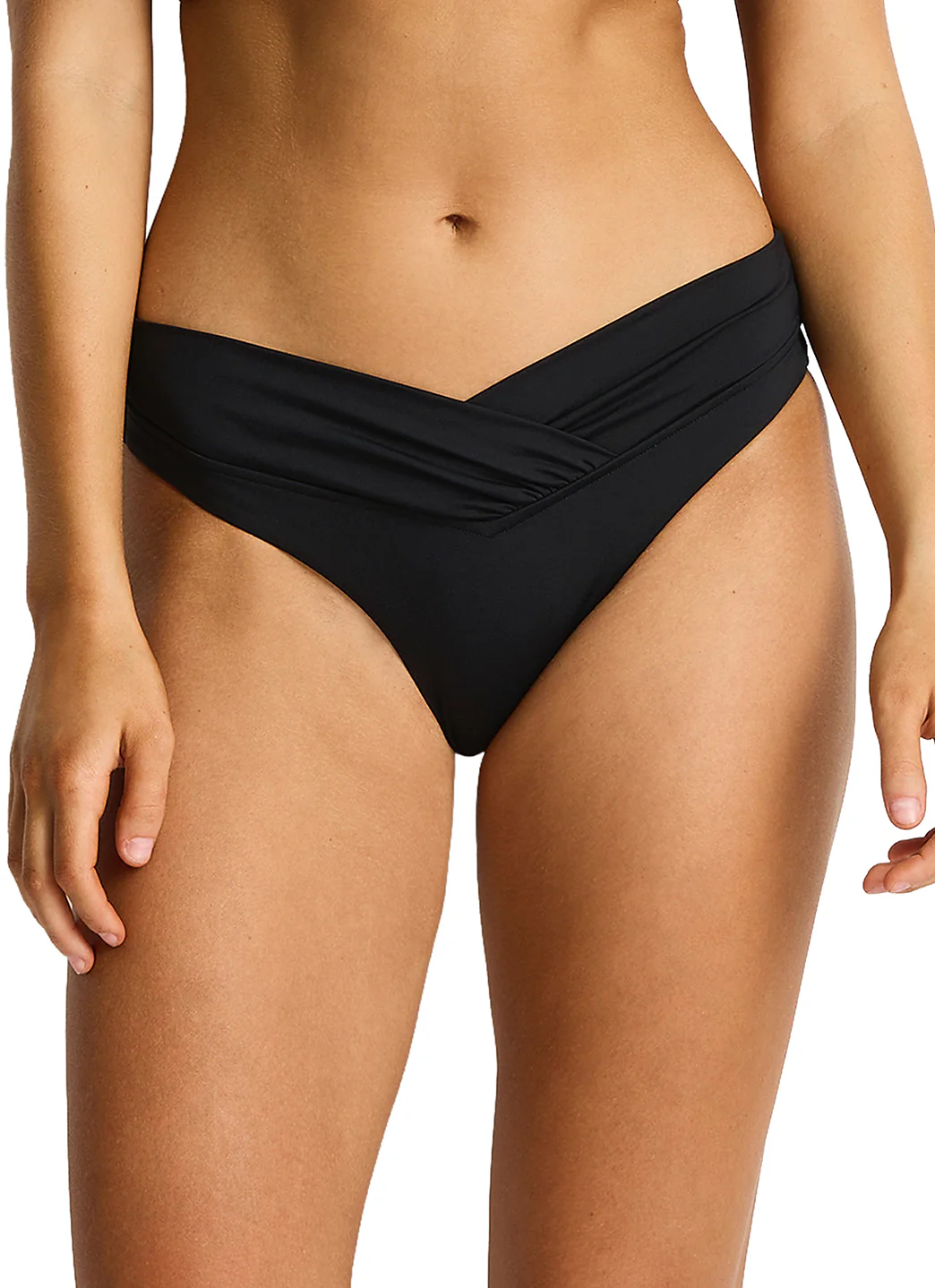 Sea Level Women's Essentials Edit V Front Bikini Bottom - Image 2