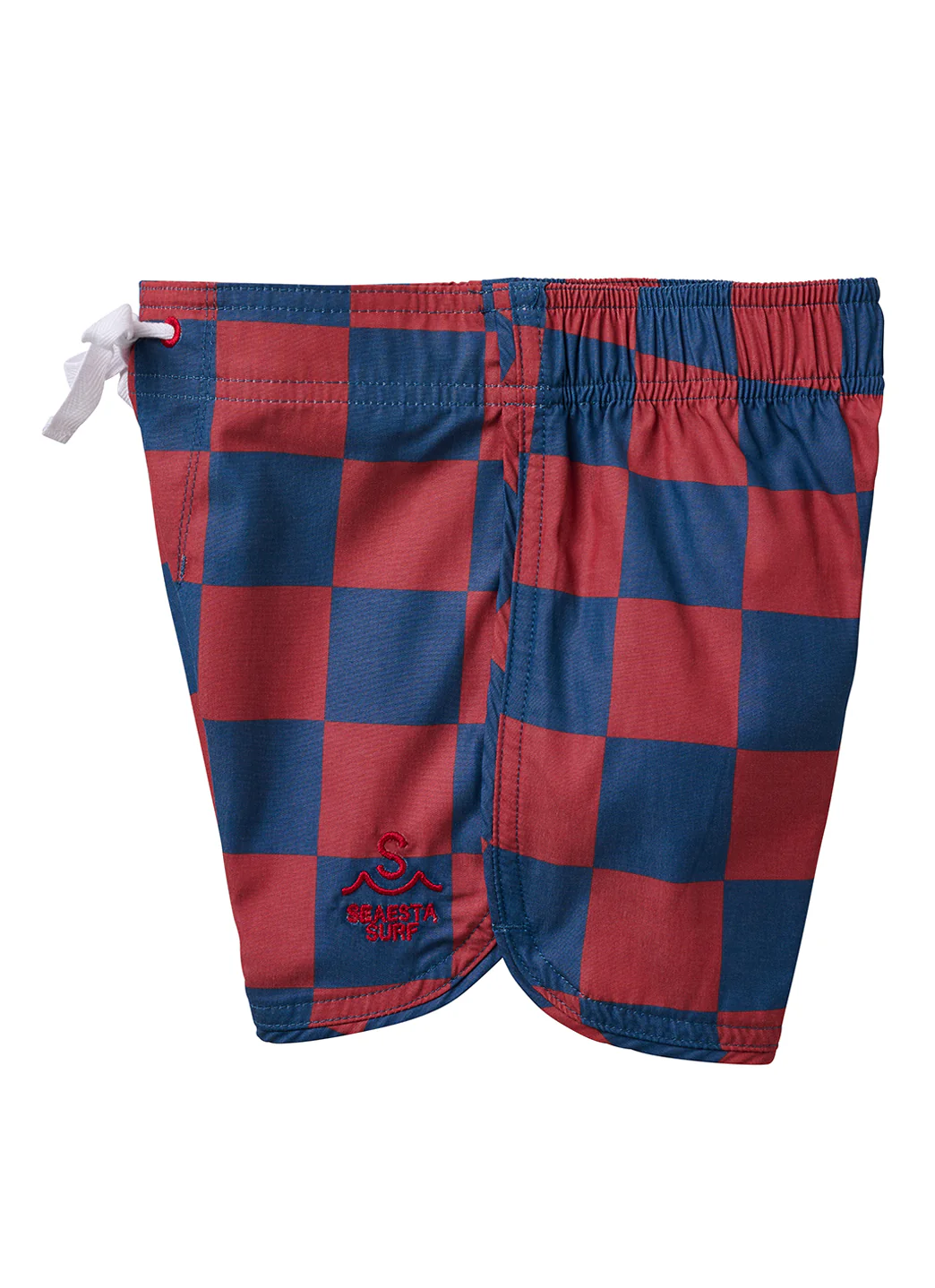 Seaesta Surf Boys' Scallop Nautical Checks Retro Flare Board Short (Toddler, Little Kid, Big Kid) - Image 4