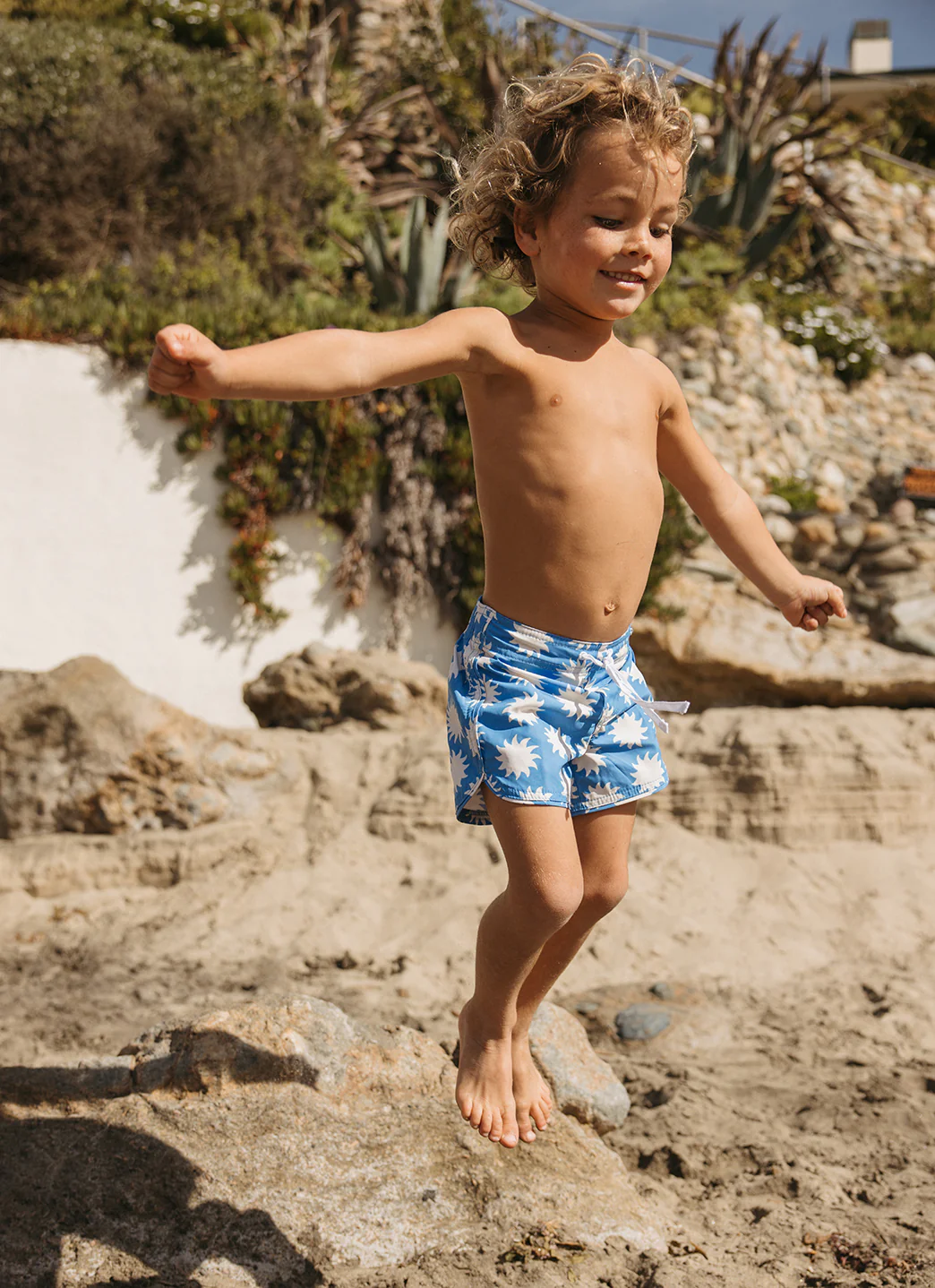 Seaesta Surf Boys' Scallop Soleil Retro Flare Board Short (Toddler, Little Kid, Big Kid) - Image 7