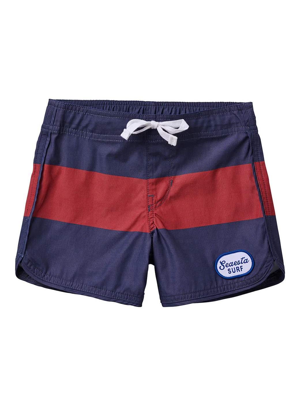 Seaesta Surf Boys' Scallop Stand Patch Retro Flare Board Short (Toddler, Little Kid, Big Kid) - Image 3