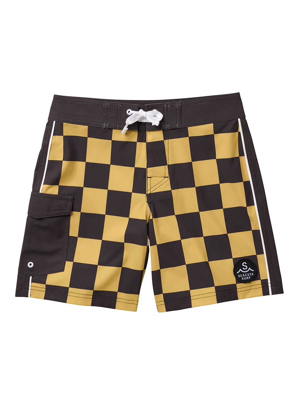 Seaesta Surf Boys' Surf Junior Interchange Checks Board Short (Big Kid) - Image 3