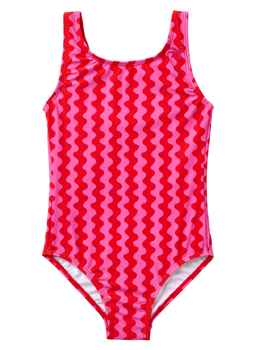 Seaesta Surf Girls' Small Waves One Piece Swimsuit (Toddler, Little Kid, Big Kid) - Image 2