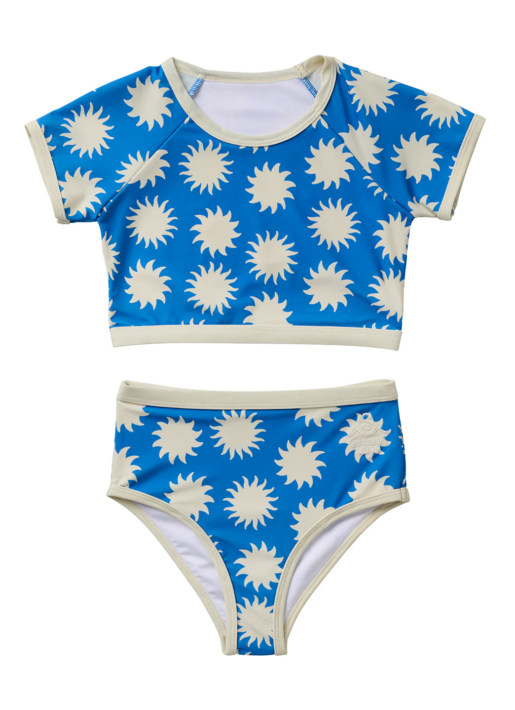 Seaesta Surf Girls' Soleil Two Piece Rash Guard Set (Toddler, Little Kid, Big Kid) - Image 3